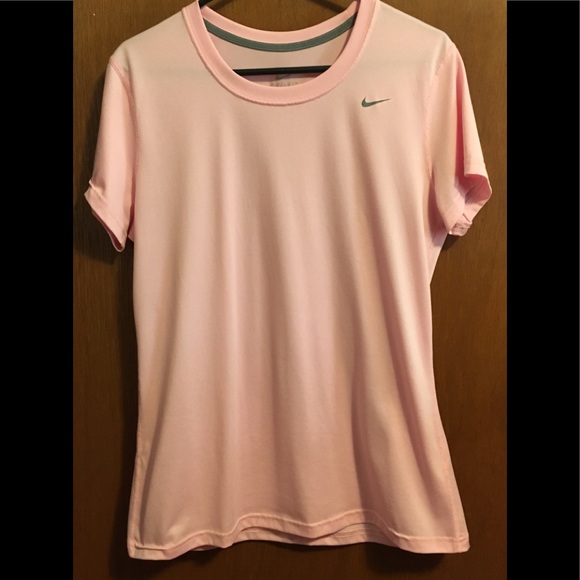 blush pink nike shirt